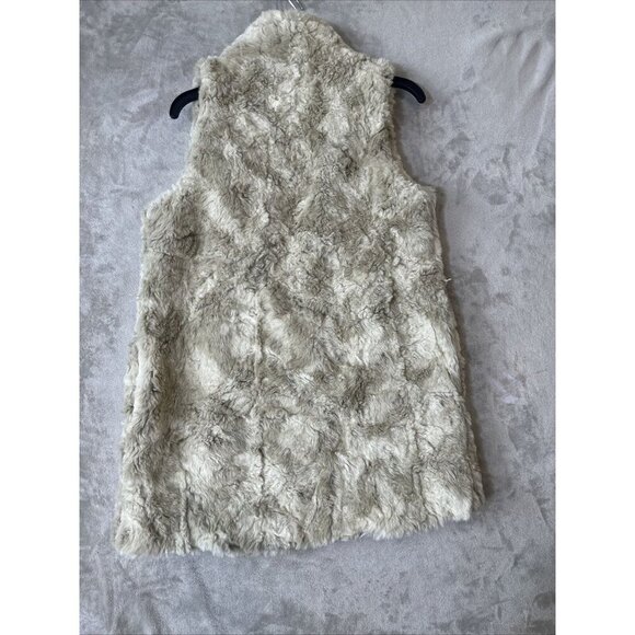 Women’s Trouvé Vest Faux Fur Brown Size Small - Picture 11 of 13